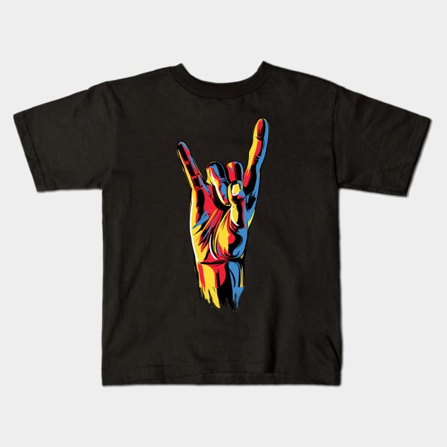 Hell Yeah, Champion! Kids T-Shirt by Wulfland Arts